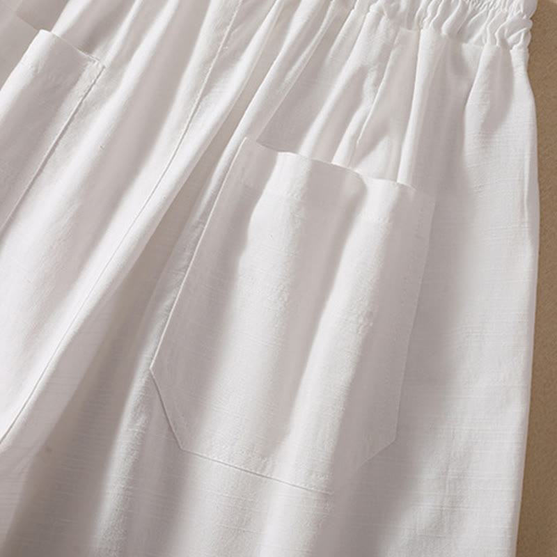 Women's Lightweight Wide-Leg Meditation Shorts