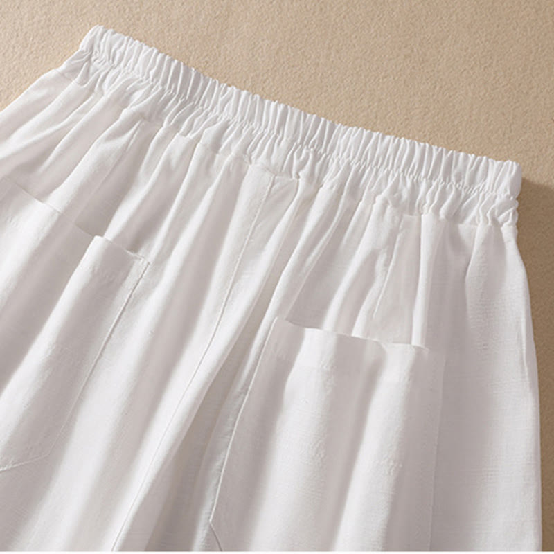 Women's Lightweight Wide-Leg Meditation Shorts