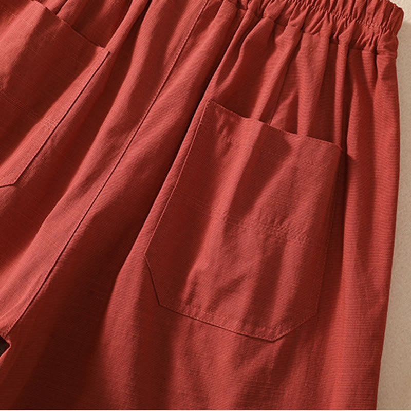 Women's Lightweight Wide-Leg Meditation Shorts