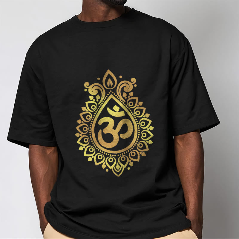 Water Drop OM Design Tee T-shirt