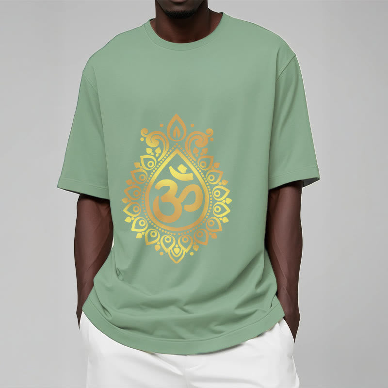 Water Drop OM Design Tee T-shirt