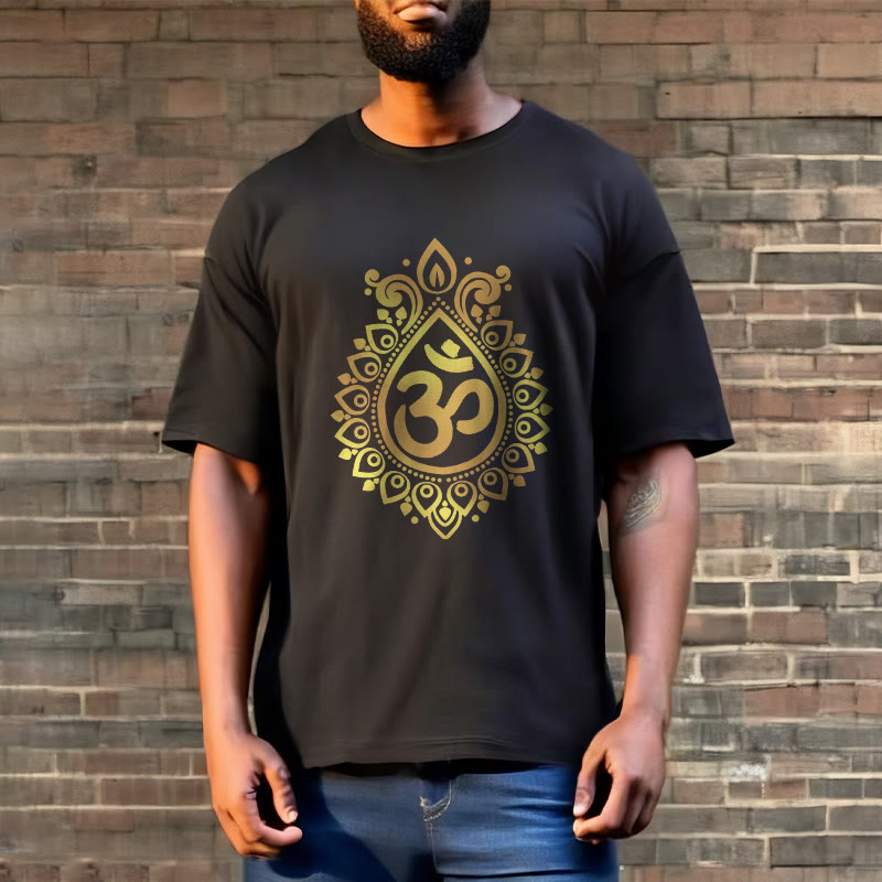 Water Drop OM Design Tee T-shirt
