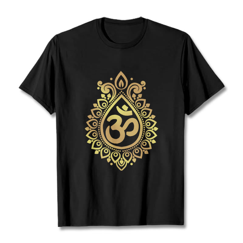 Water Drop OM Design Tee T-shirt