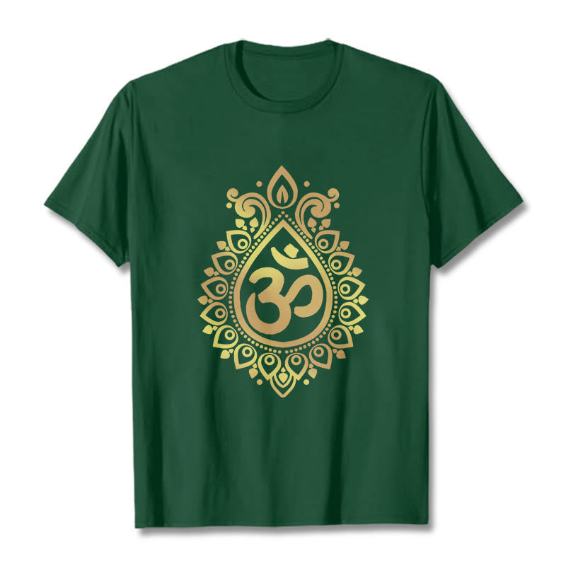 Water Drop OM Design Tee T-shirt