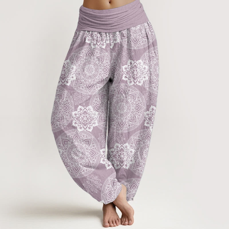 Cotton Mandala Print Unrestricted Meditation Harem Pants