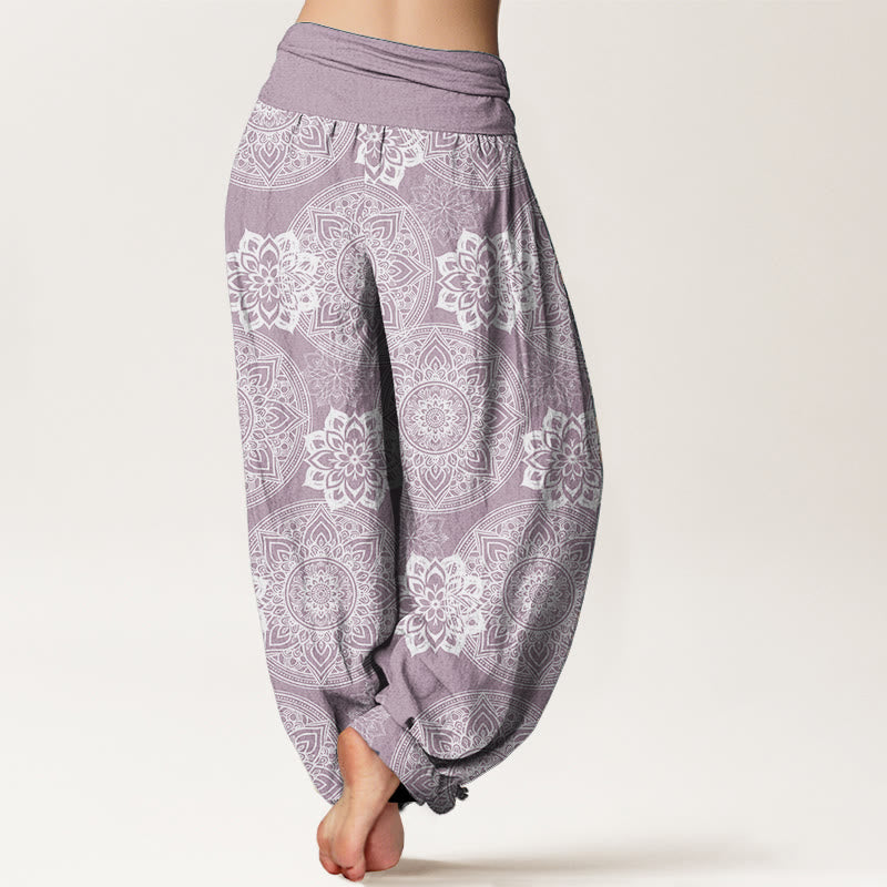 Cotton Mandala Print Unrestricted Meditation Harem Pants