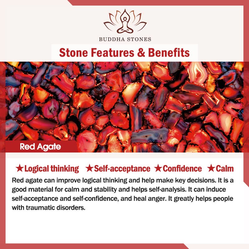 Natural Amethyst and Red Agate Beaded Pixiu Energy Bracelet