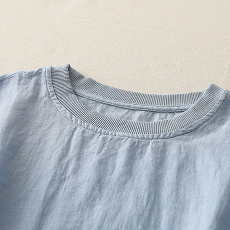 Airy Breathable Crew Neck Mindful Movement Tee