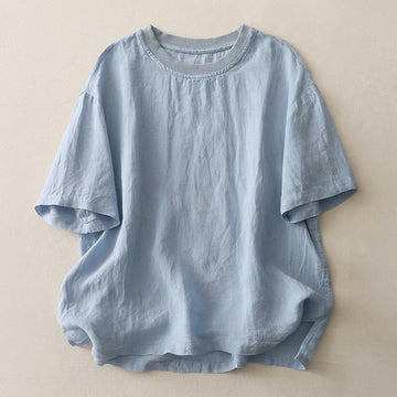 Airy Breathable Crew Neck Mindful Movement Tee