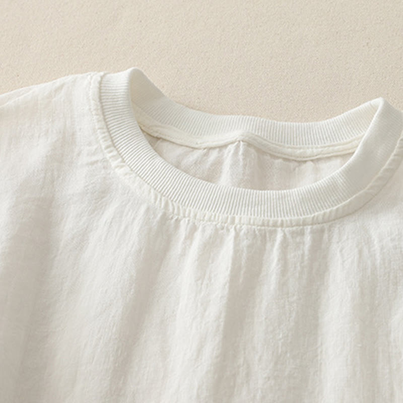 Airy Breathable Crew Neck Mindful Movement Tee