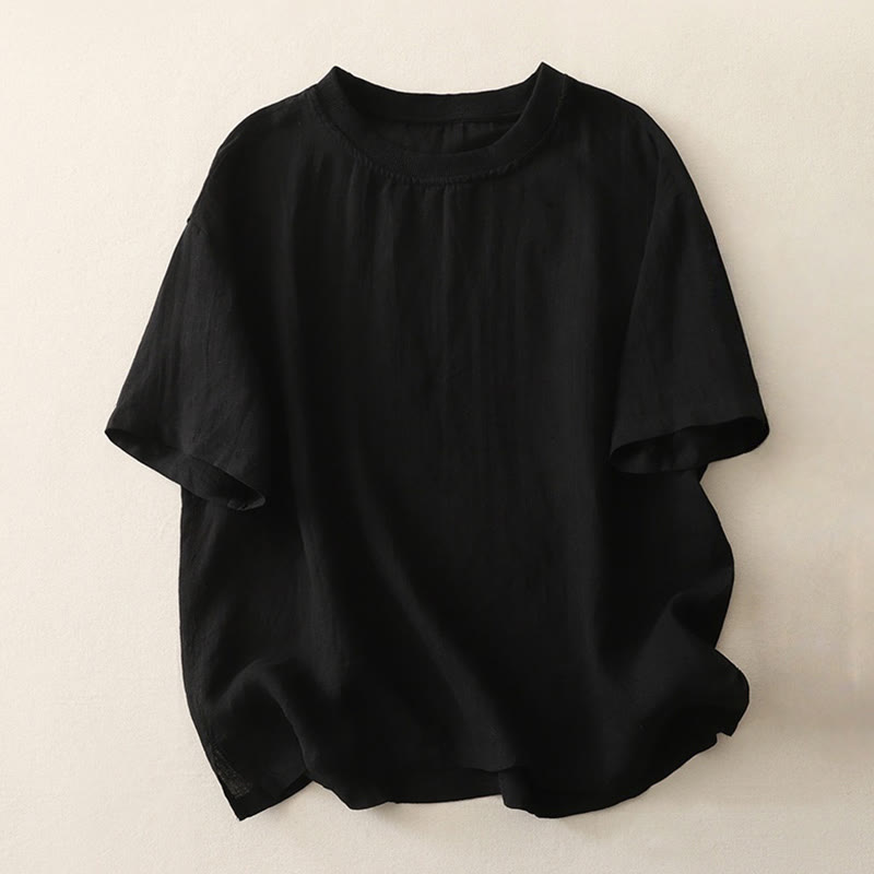 Airy Breathable Crew Neck Mindful Movement Tee