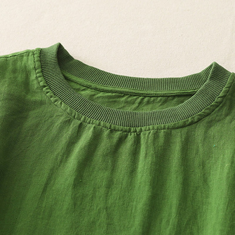 Airy Breathable Crew Neck Mindful Movement Tee
