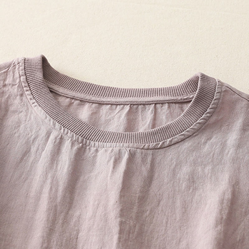 Airy Breathable Crew Neck Mindful Movement Tee