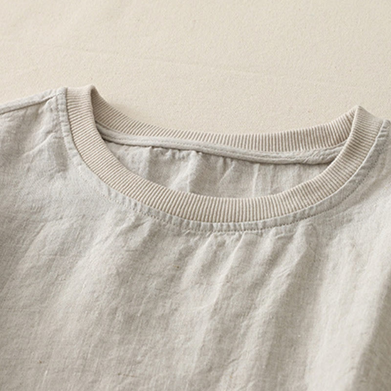 Airy Breathable Crew Neck Mindful Movement Tee