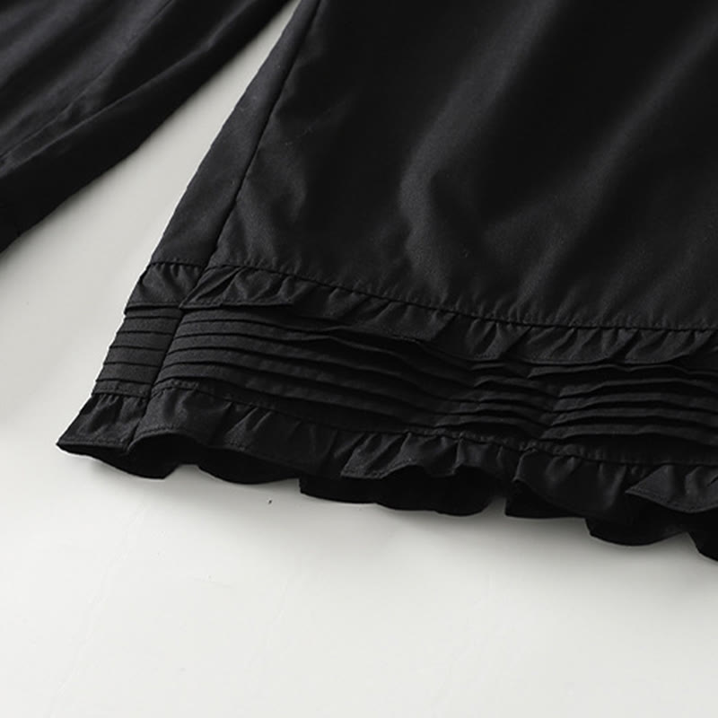 Tactile Cotton Linen Wide-Leg Mindful Movement Pants with Pockets