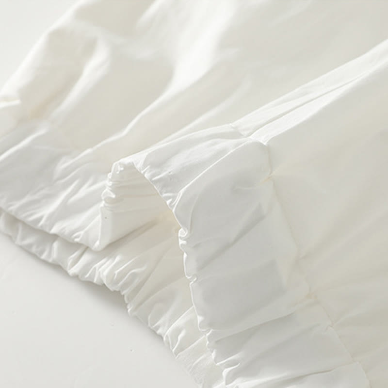 Tactile Cotton Linen Wide-Leg Mindful Movement Pants with Pockets
