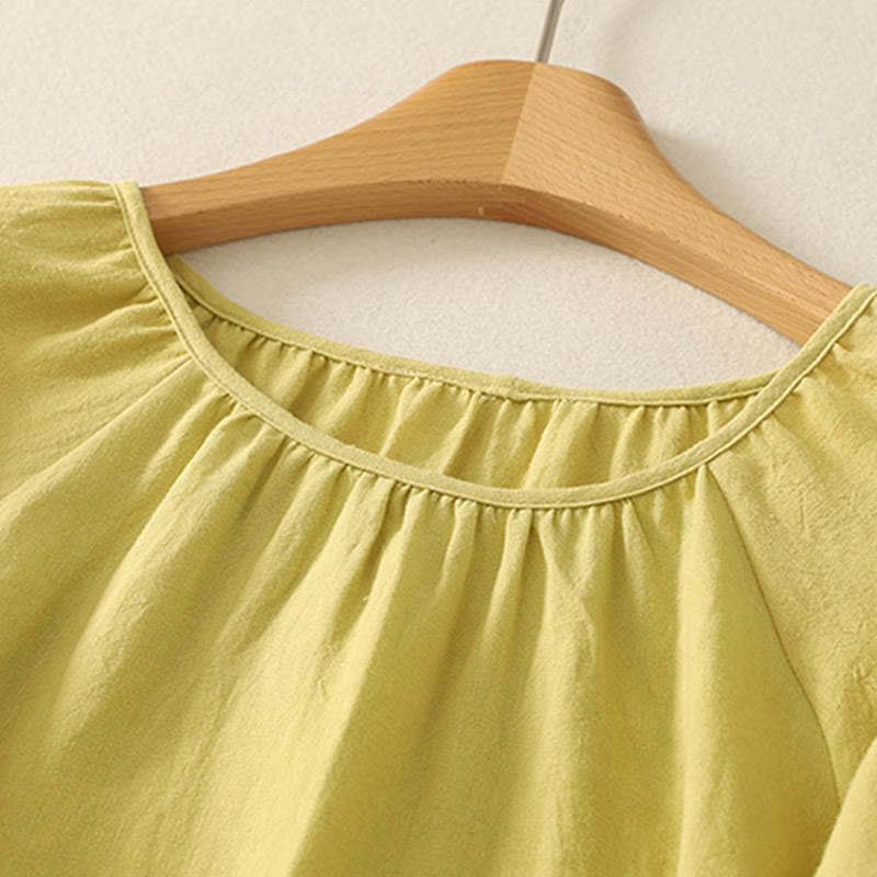 Breathable Cotton Minimalist Grounding Women's T-Shirt