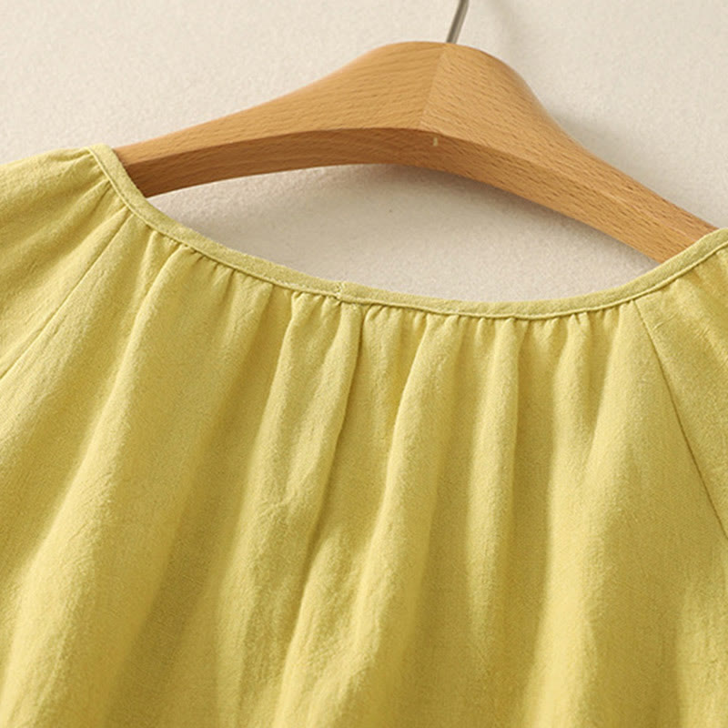Breathable Cotton Minimalist Grounding Women's T-Shirt