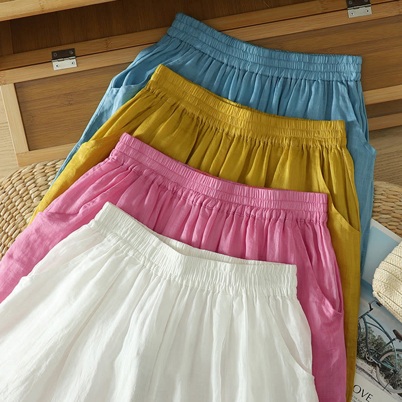 Breathable Ankle-Length Meditation Harem Pants