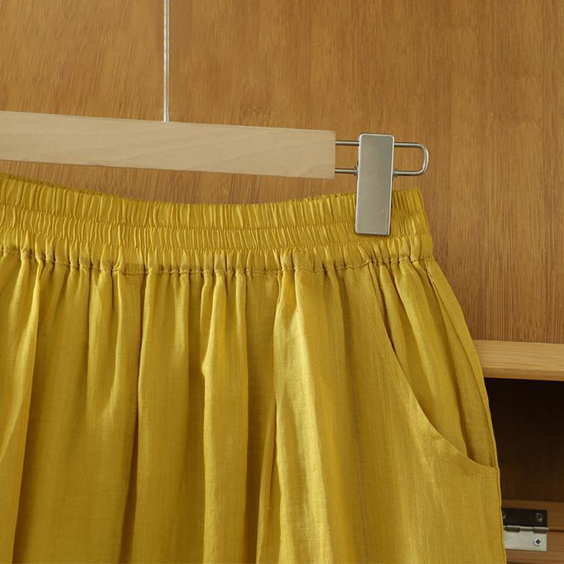 Breathable Ankle-Length Meditation Harem Pants
