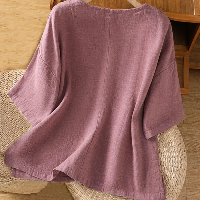 Lightweight Cotton Minimalist Daily Meditation T-Shirt
