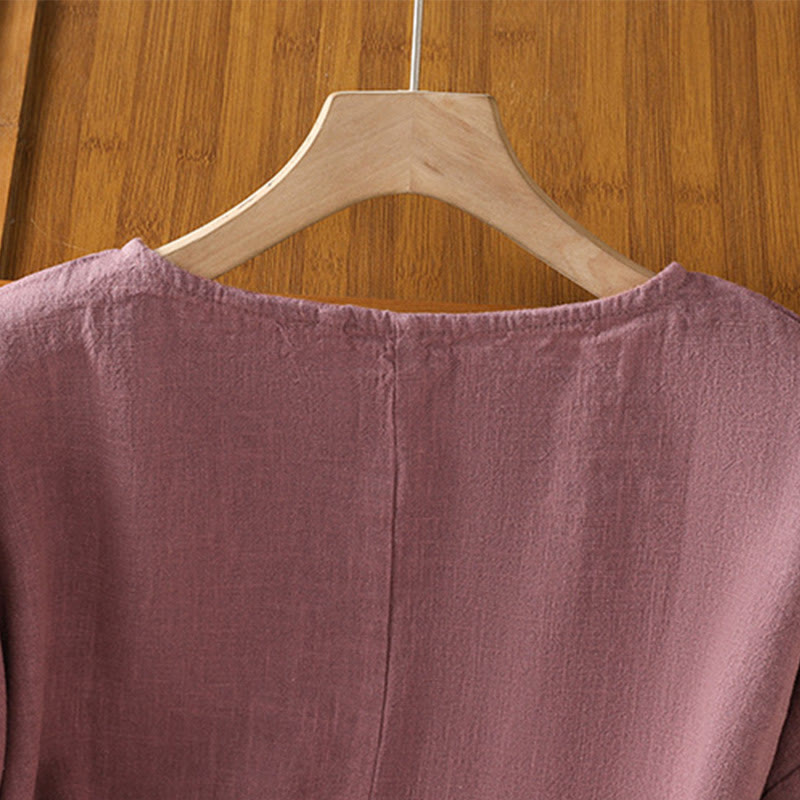 Lightweight Cotton Minimalist Daily Meditation T-Shirt