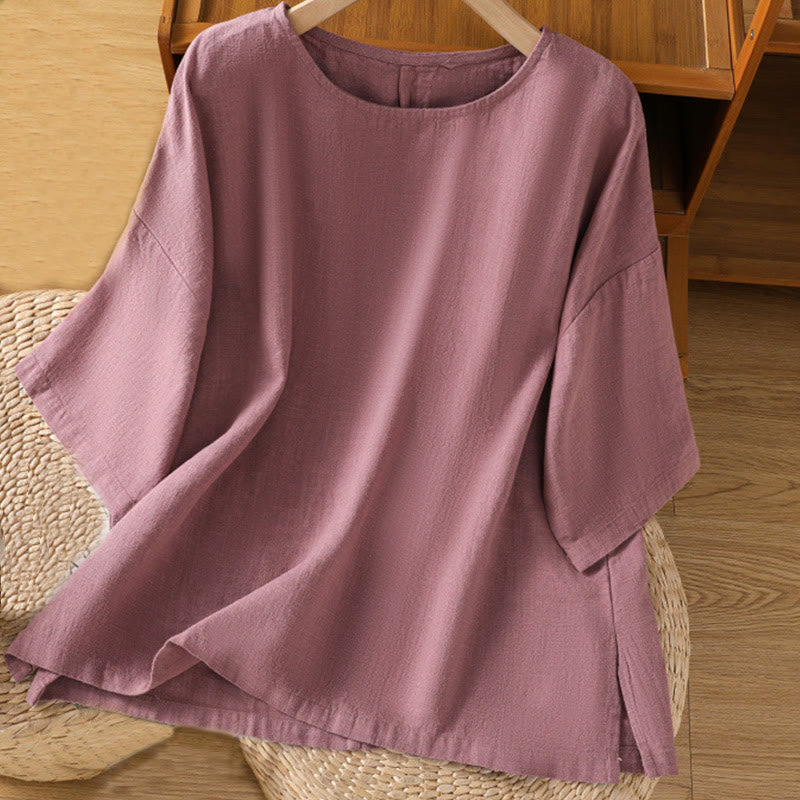 Lightweight Cotton Minimalist Daily Meditation T-Shirt