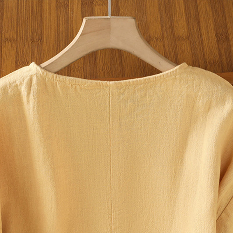 Lightweight Cotton Minimalist Daily Meditation T-Shirt
