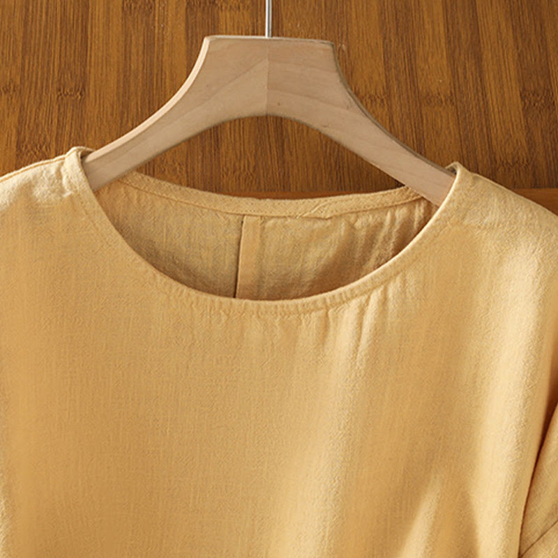 Lightweight Cotton Minimalist Daily Meditation T-Shirt