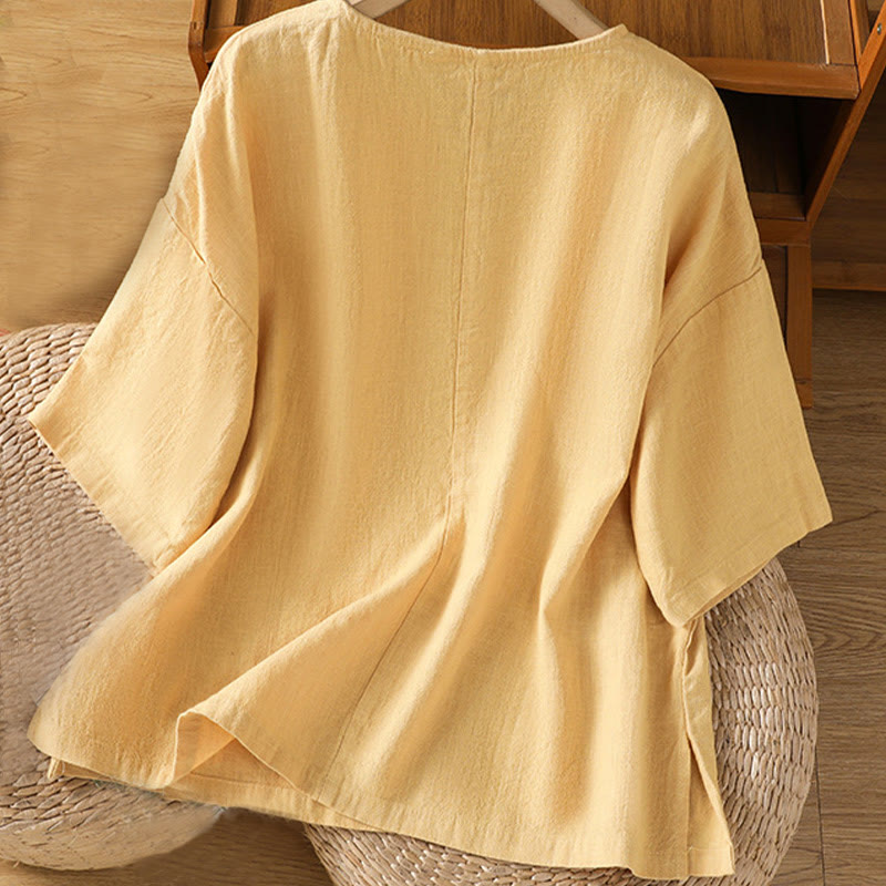 Lightweight Cotton Minimalist Daily Meditation T-Shirt