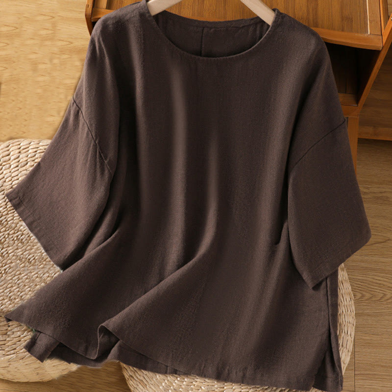 Lightweight Cotton Minimalist Daily Meditation T-Shirt
