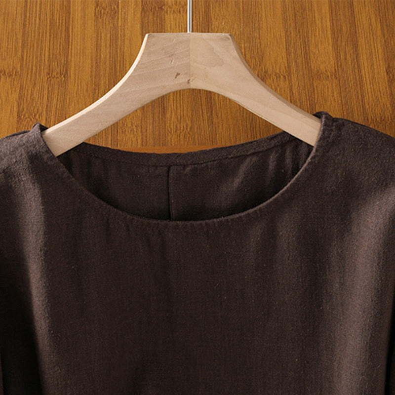 Lightweight Cotton Minimalist Daily Meditation T-Shirt