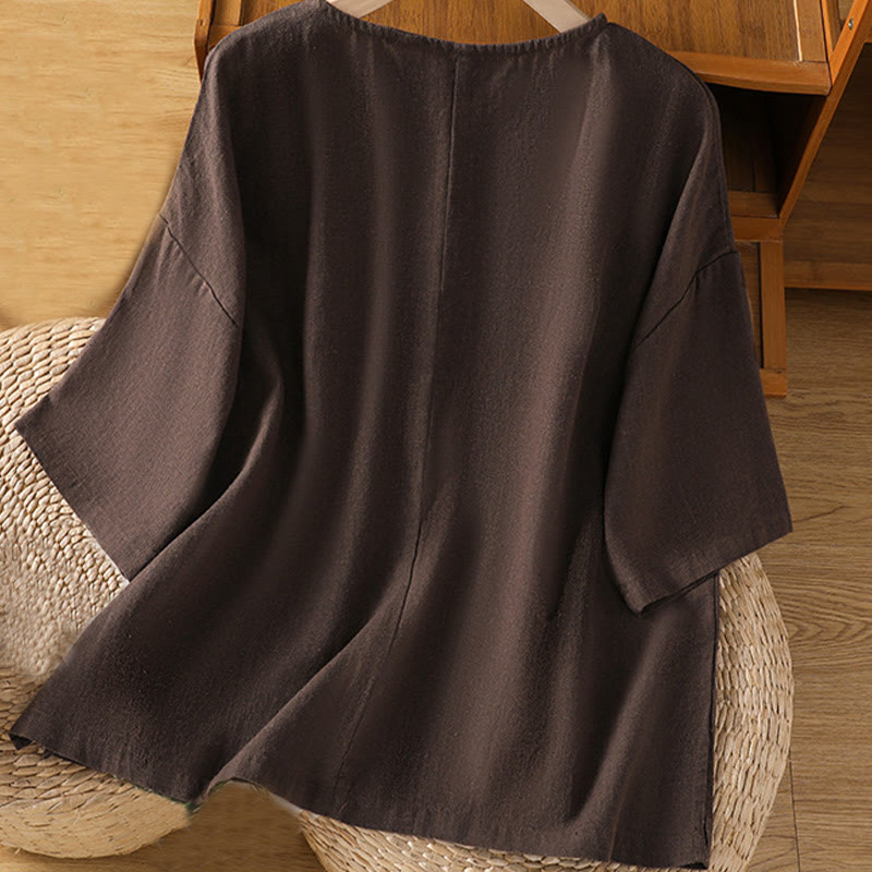 Lightweight Cotton Minimalist Daily Meditation T-Shirt