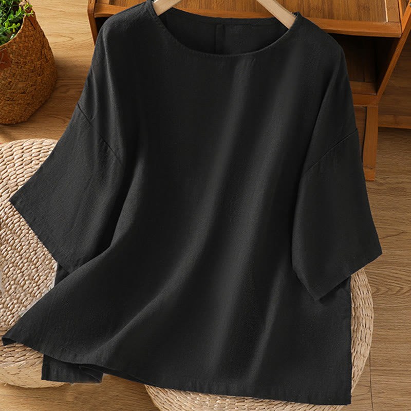 Lightweight Cotton Minimalist Daily Meditation T-Shirt