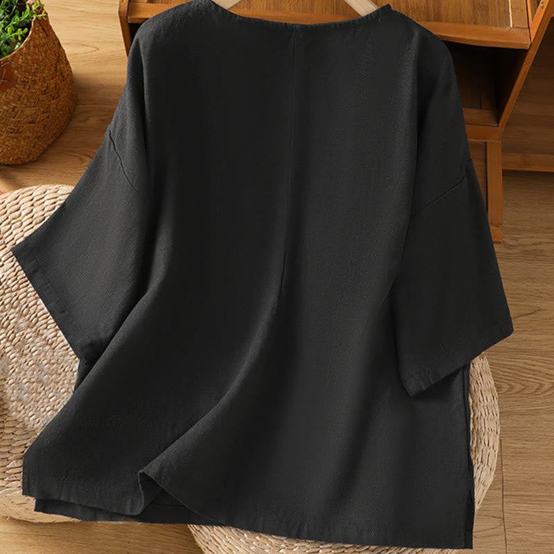 Lightweight Cotton Minimalist Daily Meditation T-Shirt