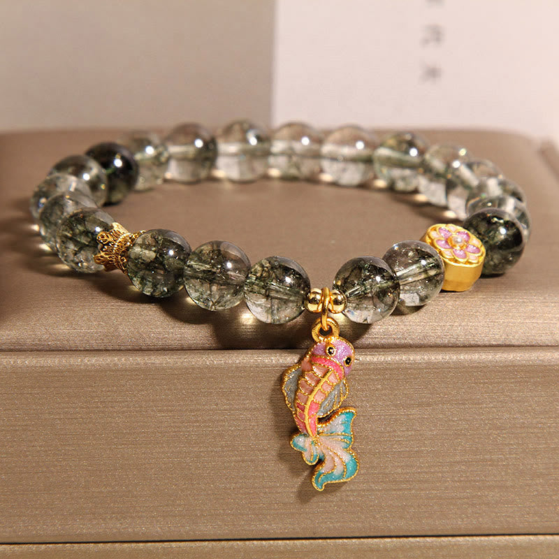 Green Phantom Koi Fish Lucky Bracelet