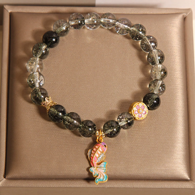 Green Phantom Koi Fish Lucky Bracelet