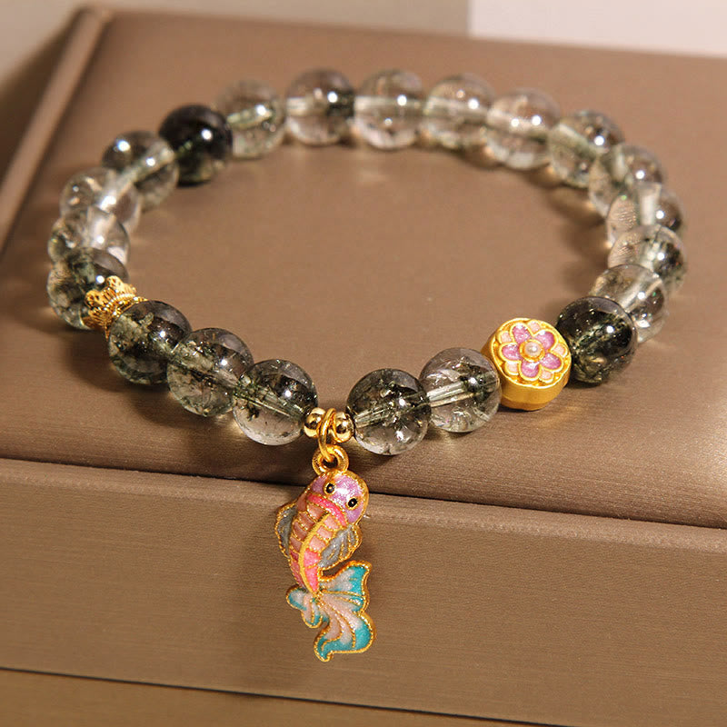 Green Phantom Koi Fish Lucky Bracelet