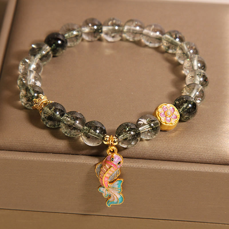 Green Phantom Koi Fish Lucky Bracelet