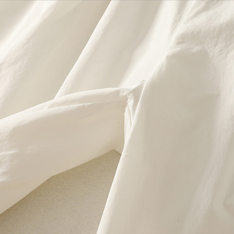 Breathable Cotton Straight-Leg Mindful Movement Pants