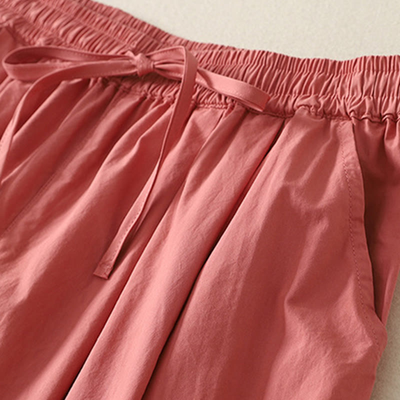 Breathable Cotton Straight-Leg Mindful Movement Pants
