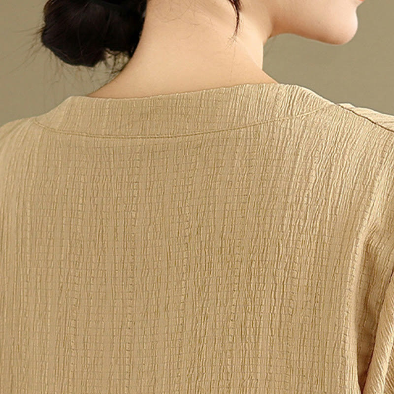 Lightweight Breathable V-Neck Mindful Lounge Shirt