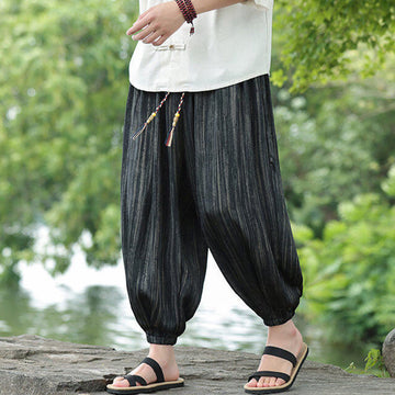 Breathable Minimalist Summer Meditation Harem Pants