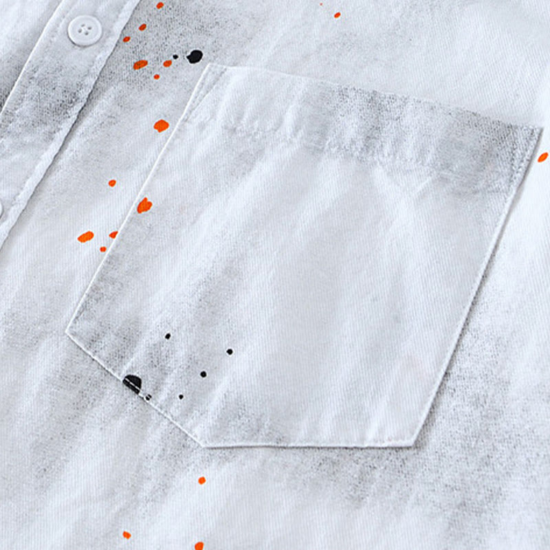 Lightweight Cotton Stand-Collar Mindful Living Shirt