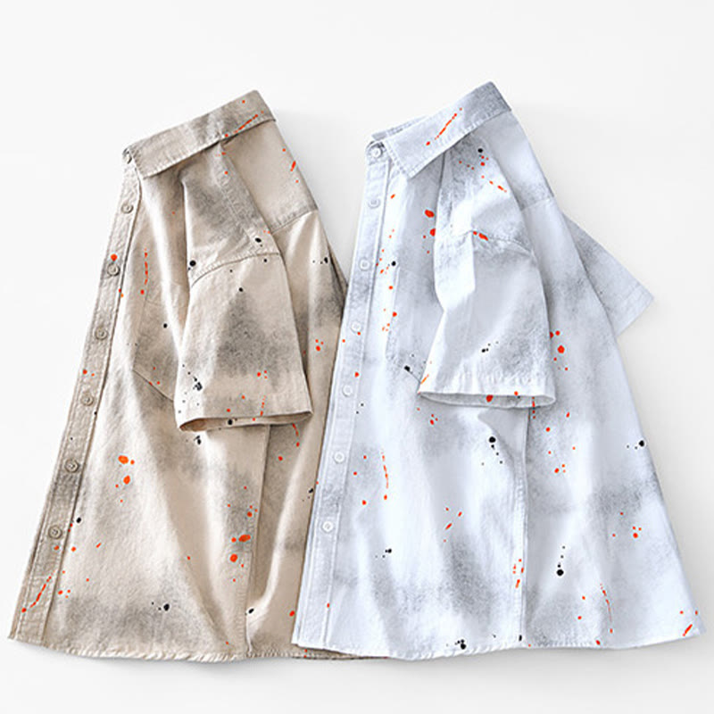 Lightweight Cotton Stand-Collar Mindful Living Shirt