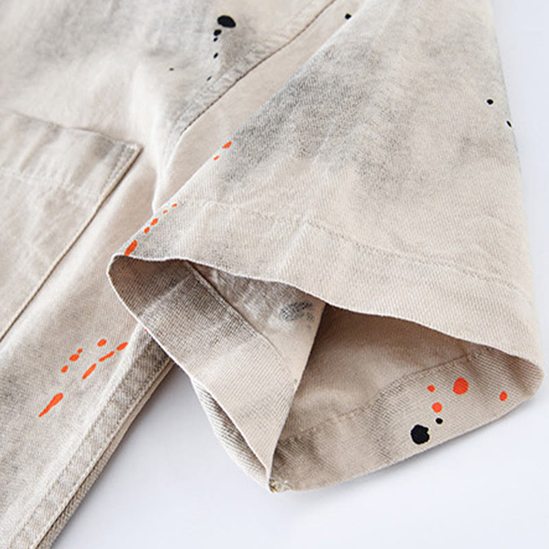 Lightweight Cotton Stand-Collar Mindful Living Shirt