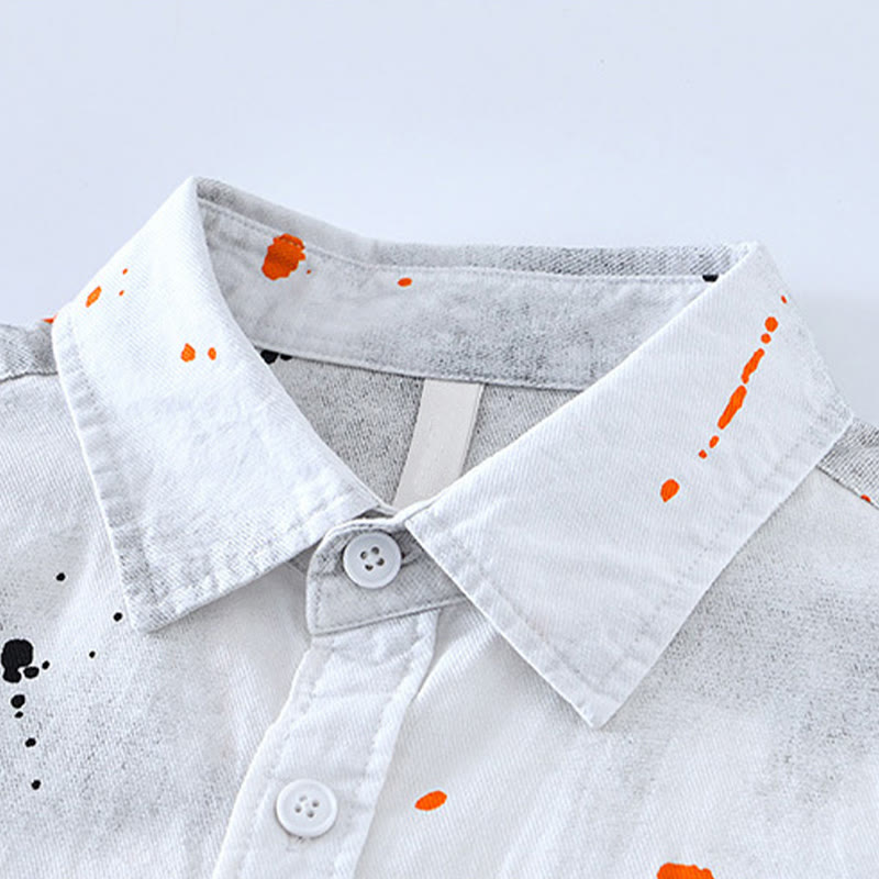 Lightweight Cotton Stand-Collar Mindful Living Shirt