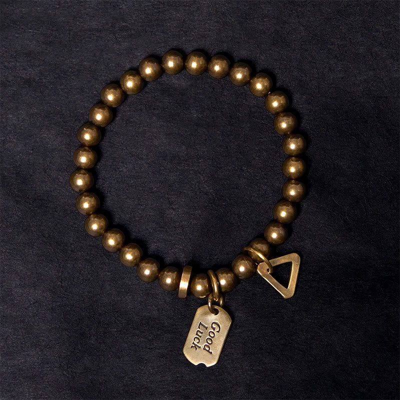 Retro Pure Copper Brass Luck Bracelet
