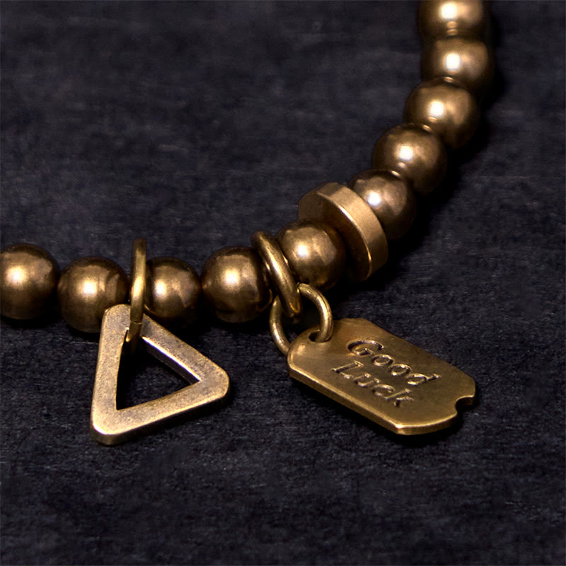 Retro Pure Copper Brass Luck Bracelet