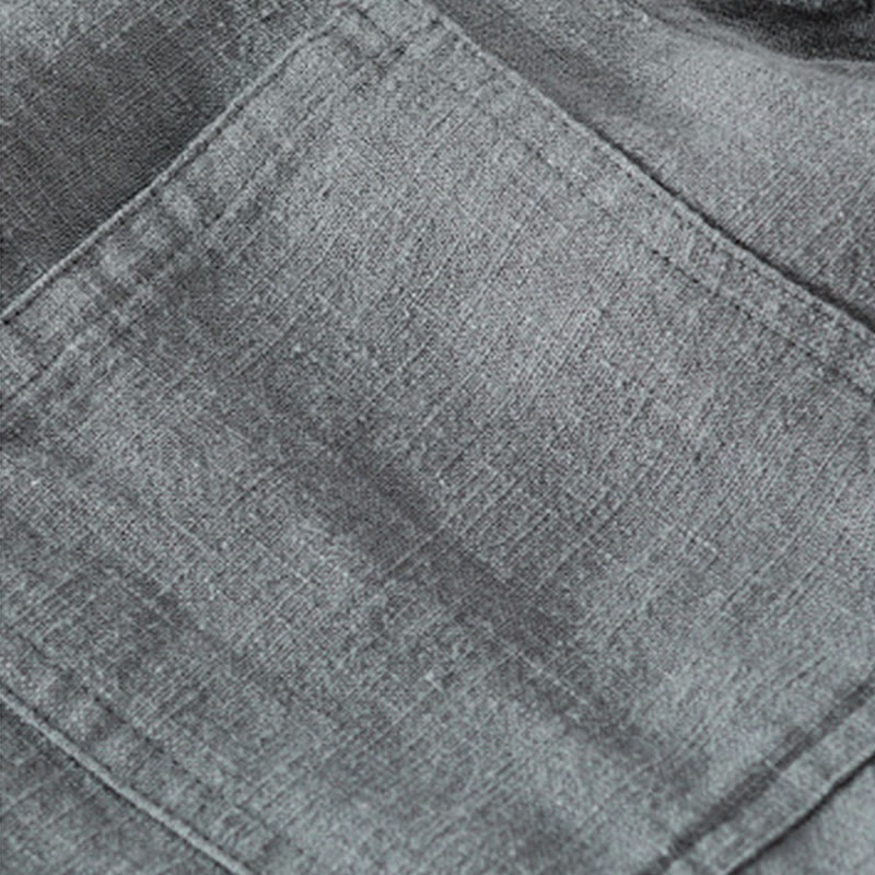 Cotton Linen Lightweight Relaxed Collar Men's Meditation Shirt